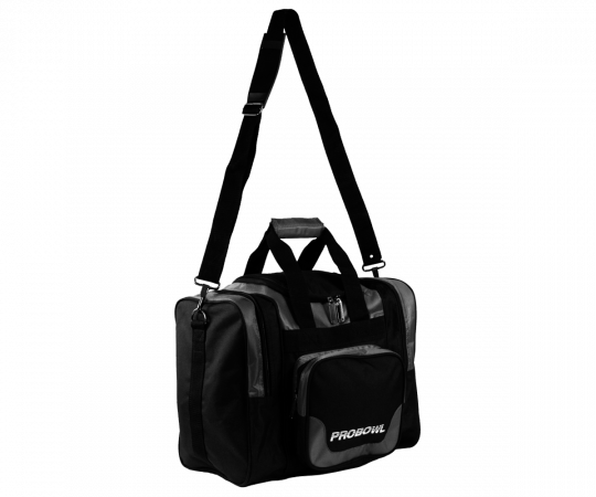 PROBOWL Single Tote Deluxe Black/Silver