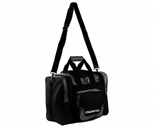 PROBOWL Single Tote Deluxe Black/Silver