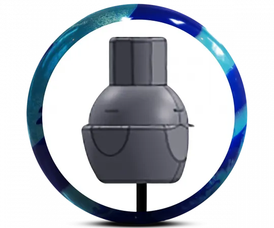 PROBOWL - UNDERCOVER - Dark Blue/Light Blue/Silver Pearl Bowling Ball Kern