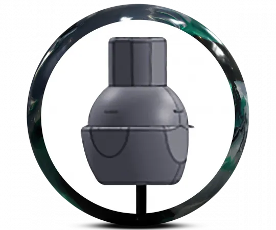 PROBOWL - UNDERCOVER - Emerald/Black/Silver Pearl Bowling Ball Kern