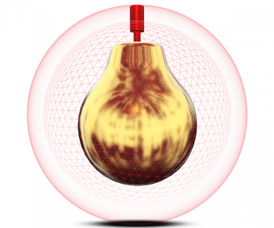 ROTO GRIP Hustle GLOW Bowling Ball Kern 13-12 lbs.
