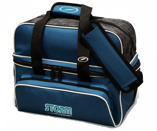 STORM Double Tote Deluxe - Steel Blue/Black
