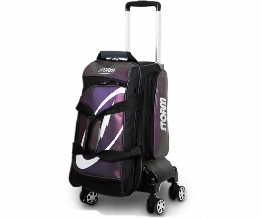 STORM Double Roller Rolling Thunder Signature - Schwarz/Opal Bowlingtasche