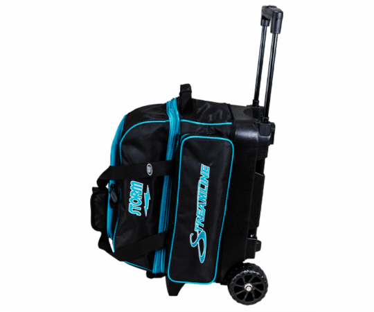 STORM Double Roller Roller Streamline - DIAM (Black/Aqua) Bowlingtasche