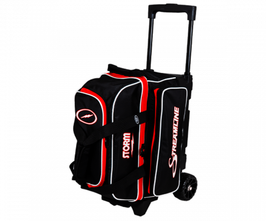 STORM Double Roller Roller Streamline - HEX (Black/Red) Bowlingtasche