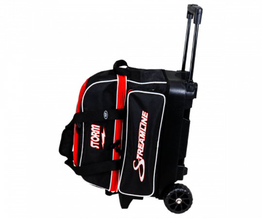 STORM Double Roller Roller Streamline - HEX (Black/Red) Bowlingtasche