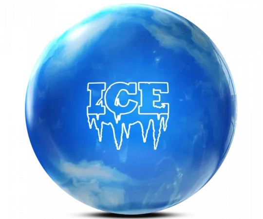 STORM Ice / Polyester - Blue/White Bowling Ball