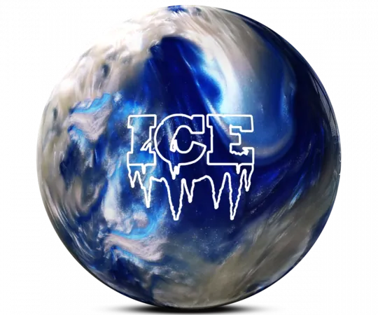 STORM Ice / Polyester - Ocean - Blue/White Bowling Ball