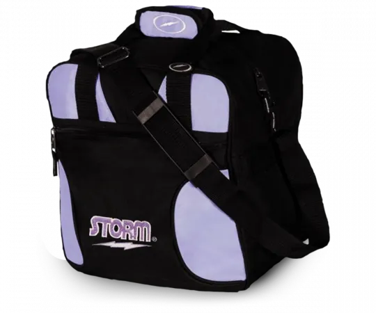 STORM Single Solo Tote - Black/Lavender Bowlingtasche