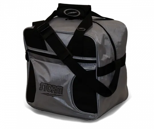 STORM Single Tote Solo - Silver Shadow (Silver/Black) Bowlingtasche