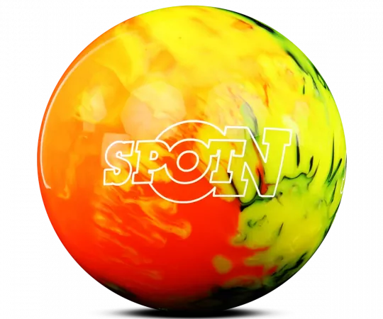 STORM Spot ON - Black/Yellow/Orange Bowling Ball