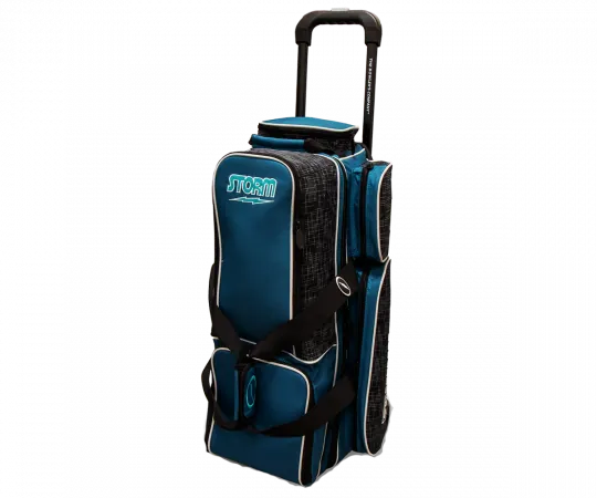 STORM Triple Rolling Thunder - Steel Blue/Black Bowlingtasche,