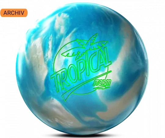 STORM Tropical - White/Blue Bowling Ball