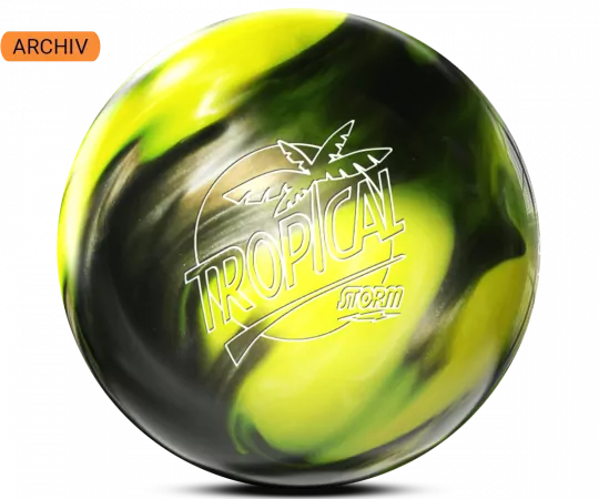 STORM Tropical - Yellow/Silver Bowling Ball