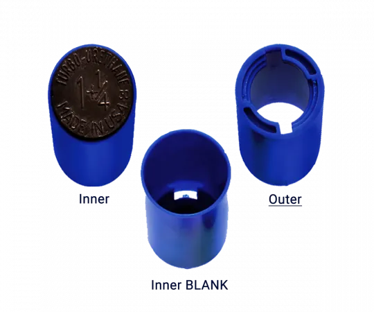 TURBO Thumb Sleeve Outer - Blue