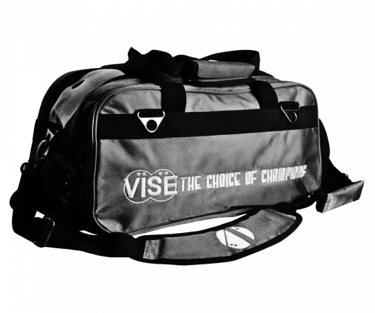 VISE Double Clear Top Tote Roller - Grey