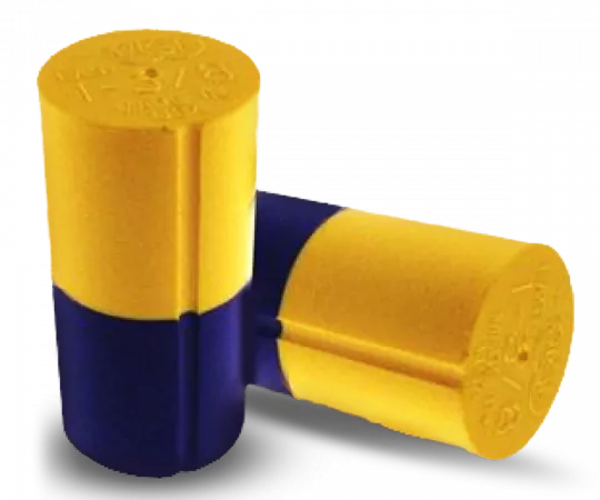 VISE Thumb Slug Urethane Dual Color - Yellow/Grape