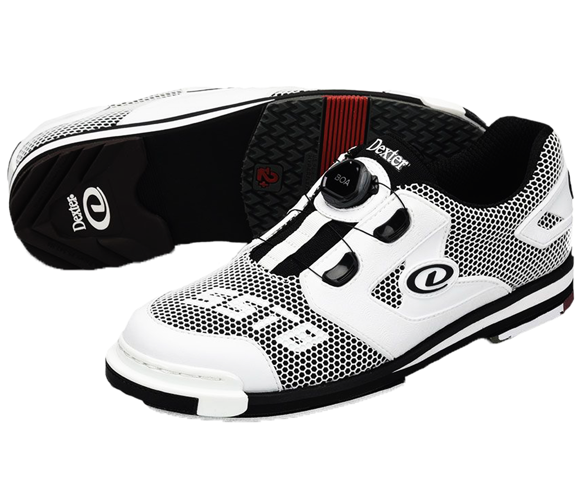Black and white bowling shoes discount
