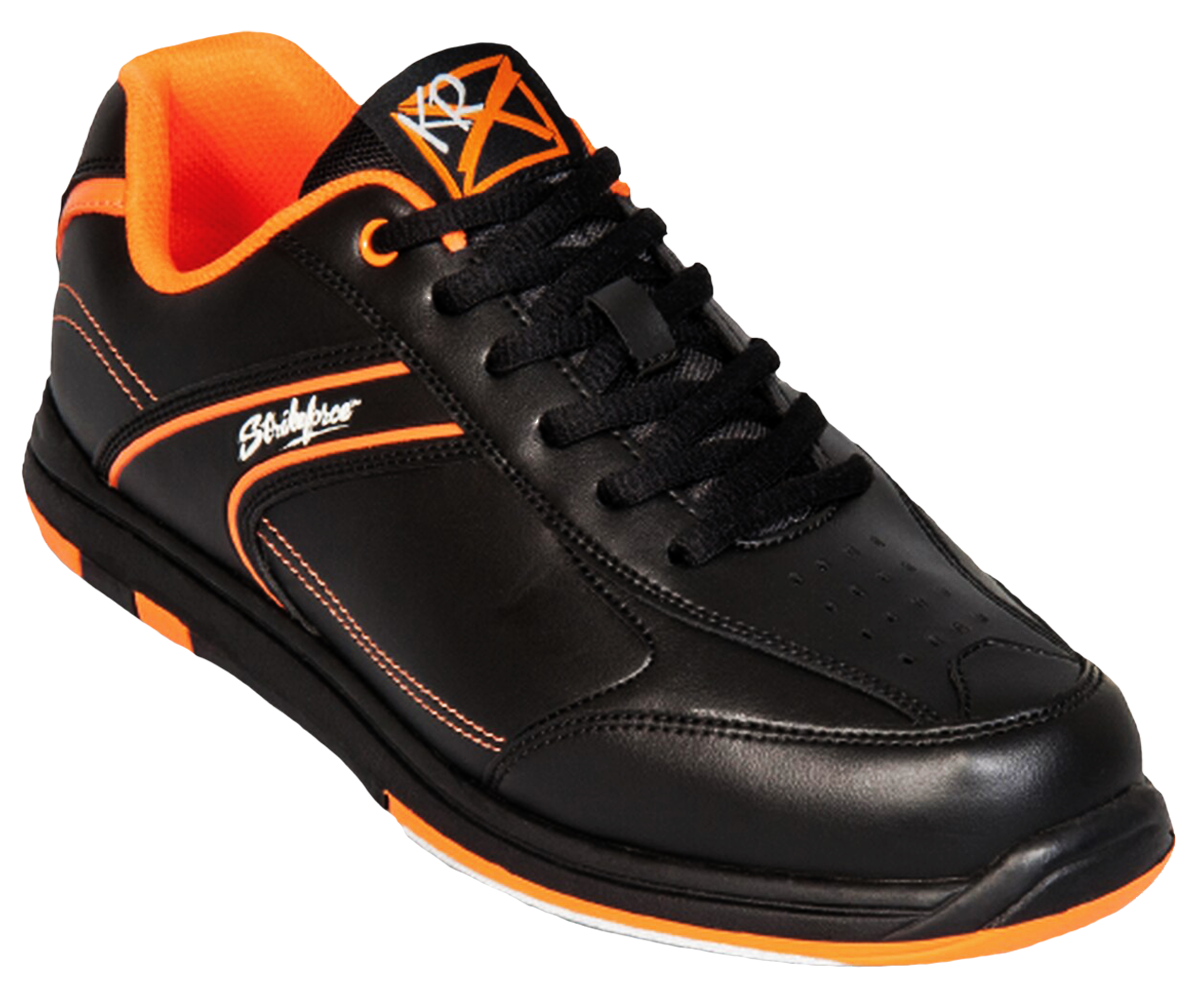 Black and orange bowling shoes discount