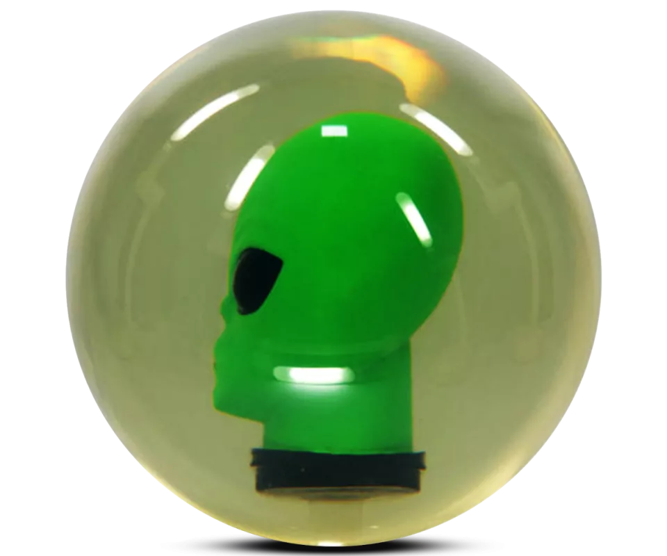 ALOHA Clearball Alien Bowling Ball ALOHA Clearball Alien Bowling Ball