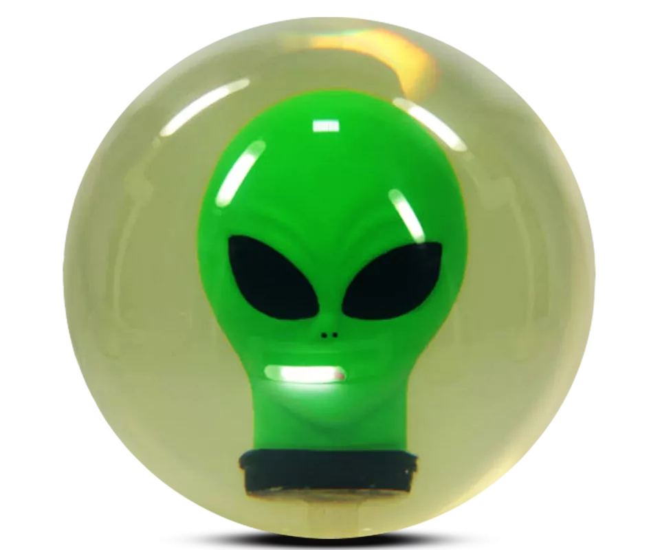 ALOHA Clearball Alien Bowling Ball Kern ALOHA Clearball Alien Bowling Ball Kern