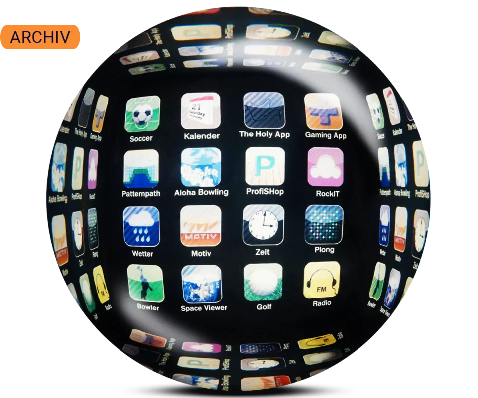 ALOHA Clearball App Ball Bowling Ball ALOHA Clearball App Ball Bowling Ball