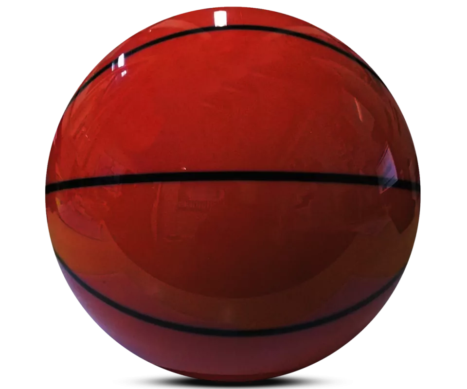 ALOHA Clearball Basketball Bowling Ball