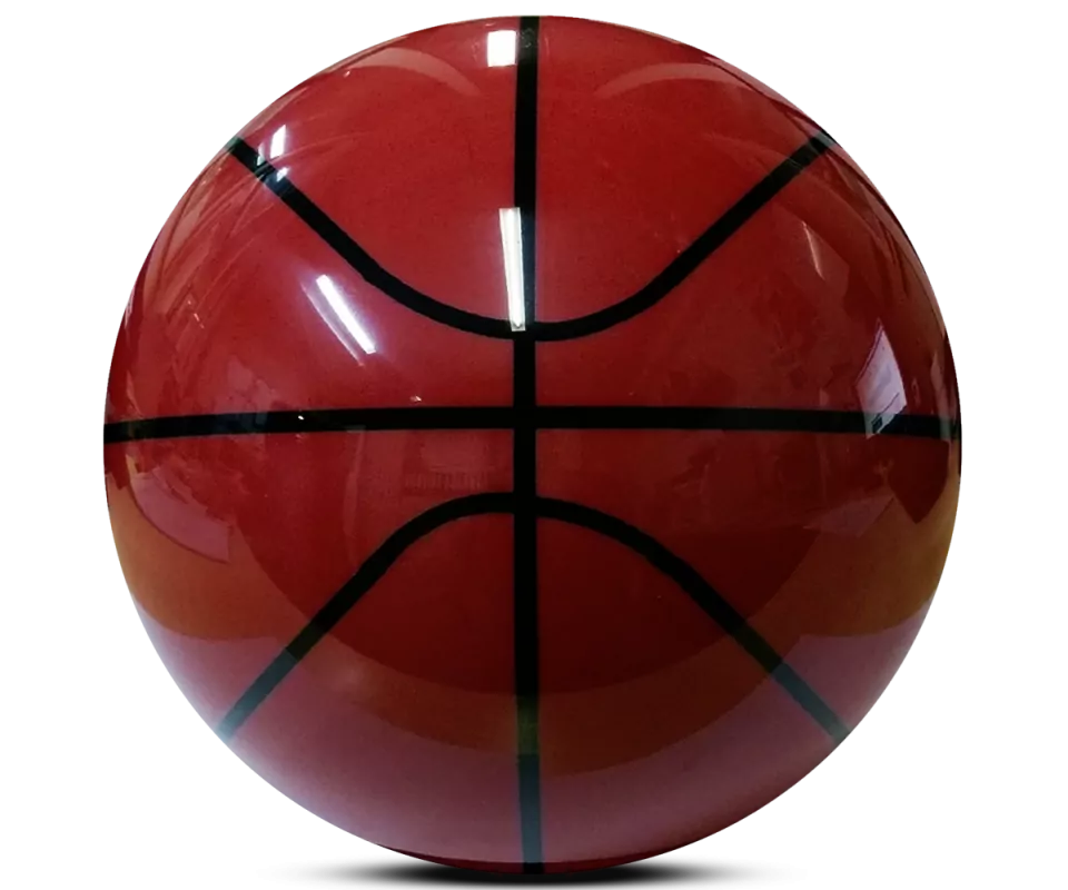 ALOHA Clearball Basketball Bowling Ball