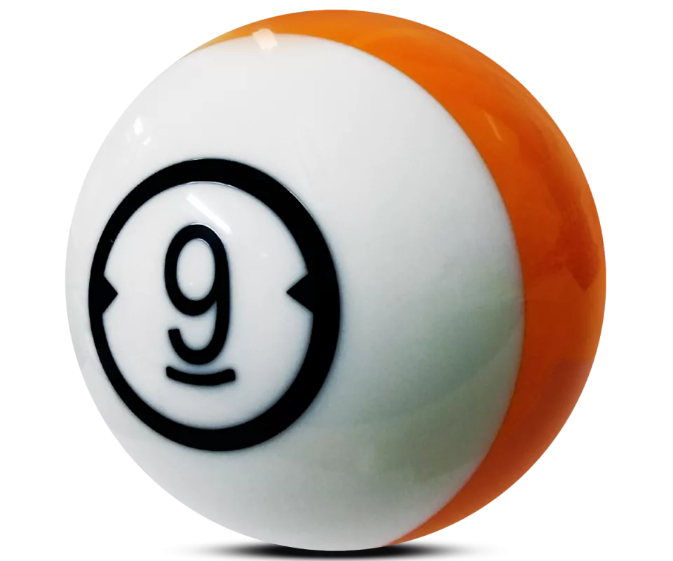 ALOHA Clearball Billard 9 Ball Bowling Ball