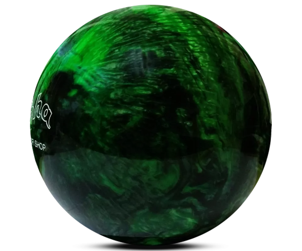 ALOHA Polyester Ball Forest Bowling Ball ALOHA Polyester Ball Forest Bowling Ball