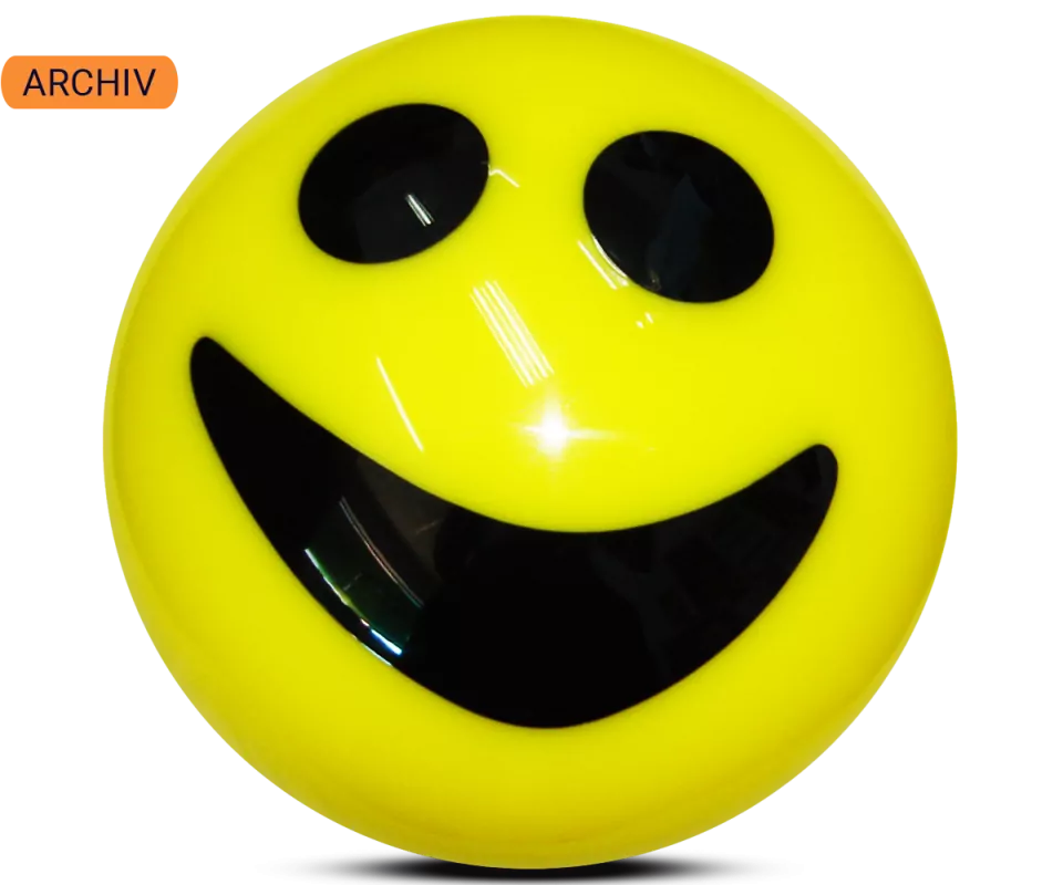 ALOHA Clearball Happy Guy Bowling Ball ALOHA Clearball Happy Guy Bowling Ball