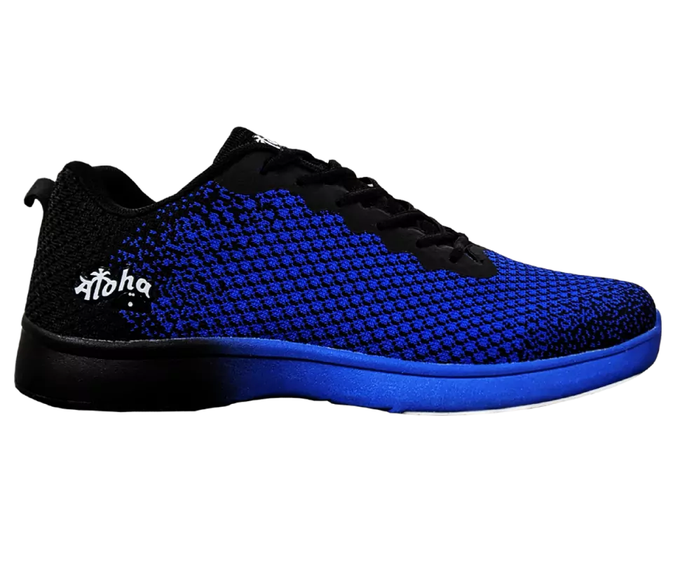 ALOHA HexaGo Black/Blue Damen und Herren Bowling Schuh