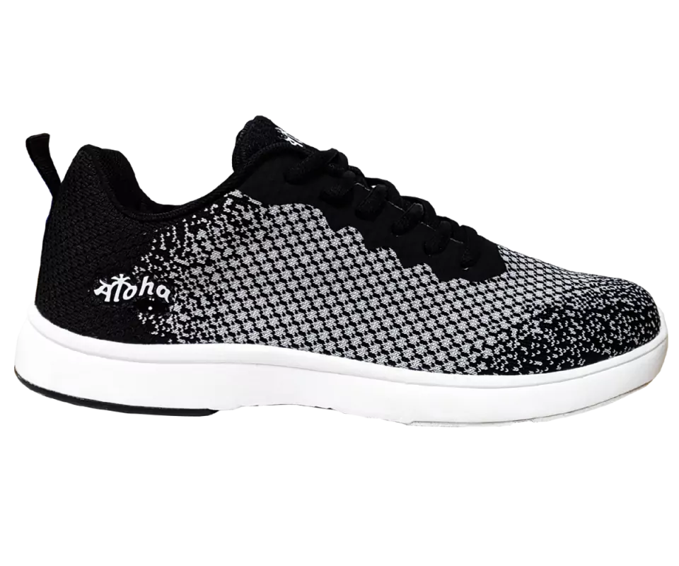 ALOHA HexaGo Black/White Damen und Herren Bowling Schuh