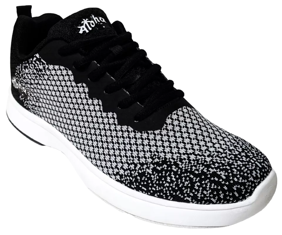ALOHA HexaGo Black/White Damen und Herren Bowling Schuh