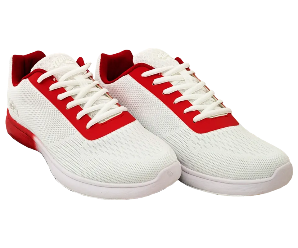 ALOHA HexaGo White/Red Damen und Herren Bowling Schuh