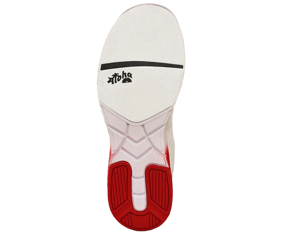 ALOHA HexaGo White/Red Damen und Herren Bowling Schuh