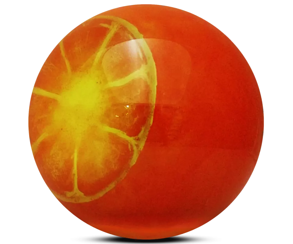 ALOHA Clearball Orange Bowling Ball ALOHA Clearball Orange Bowling Ball