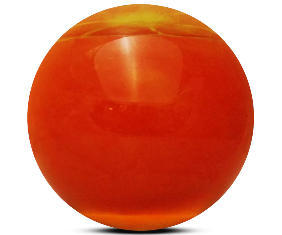 ALOHA Clearball Orange Bowling Ball