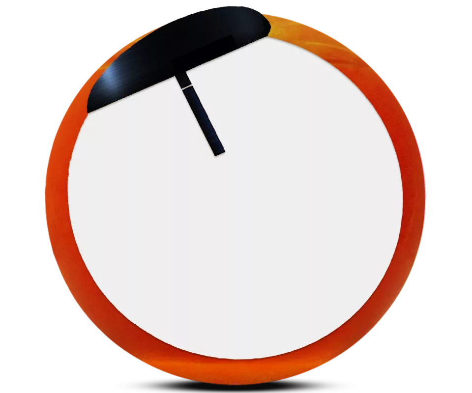 ALOHA Clearball Orange Bowling Ball Kern ALOHA Clearball Orange Bowling Ball Kern