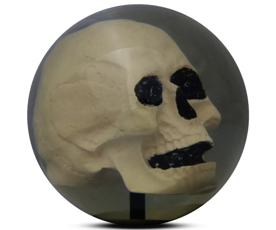 ALOHA Clearball Totenkopf Bowling Ball ALOHA Clearball Totenkopf Bowling Ball