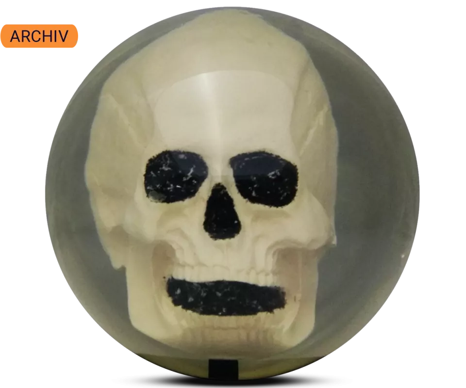 ALOHA Clearball Totenkopf Bowling Ball ALOHA Clearball Totenkopf Bowling Ball