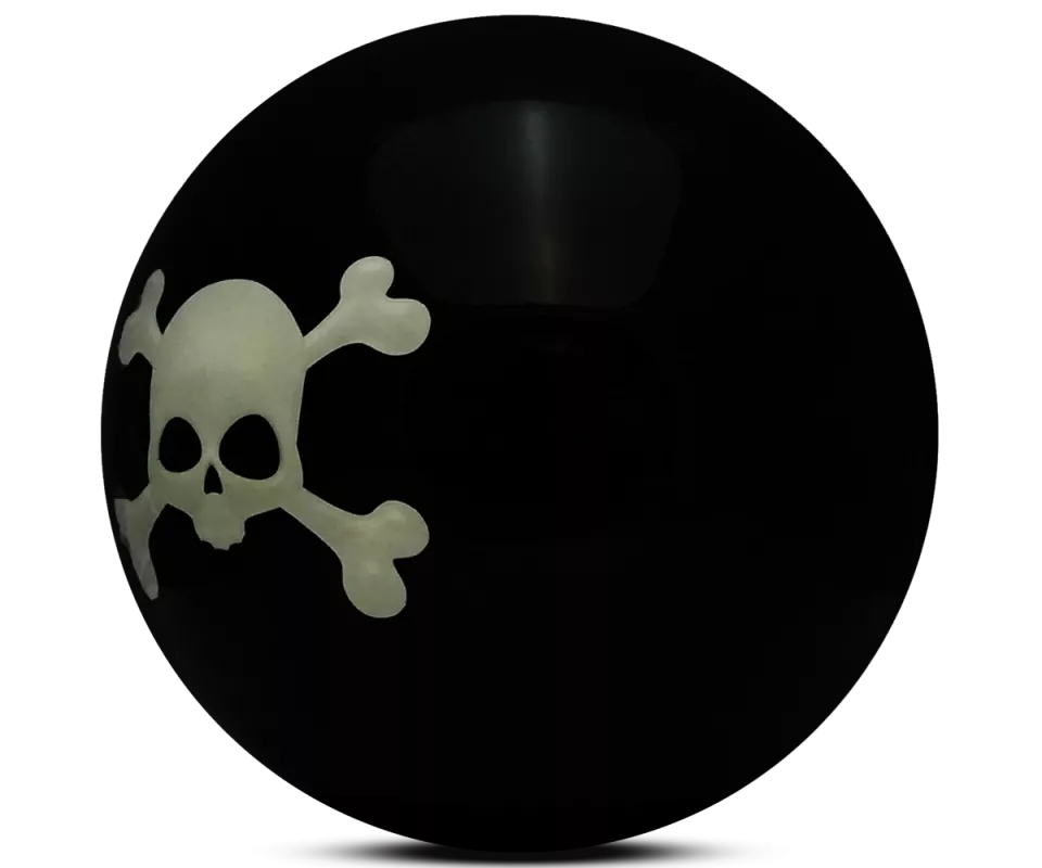 ALOHA Clearball Skully Bowling Ball