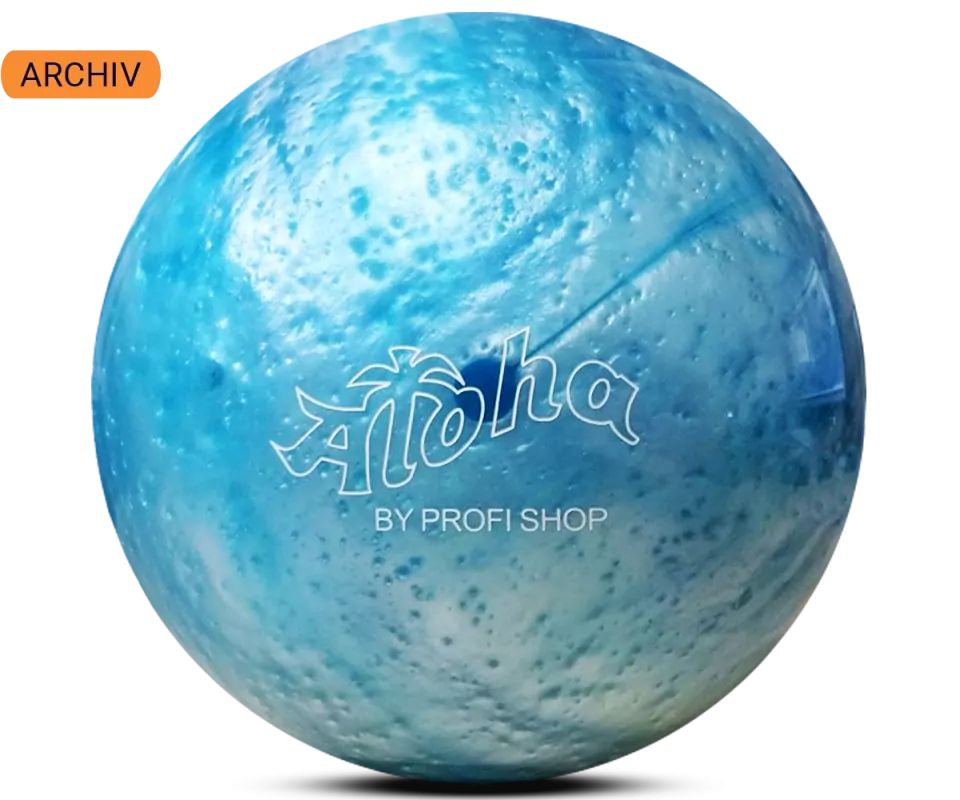 ALOHA Polyester Ball Splash Bowling Ball
