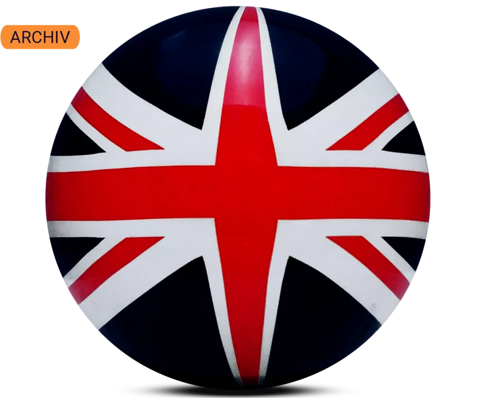 ALOHA Flaggen Ball Union Jack Bowling Ball