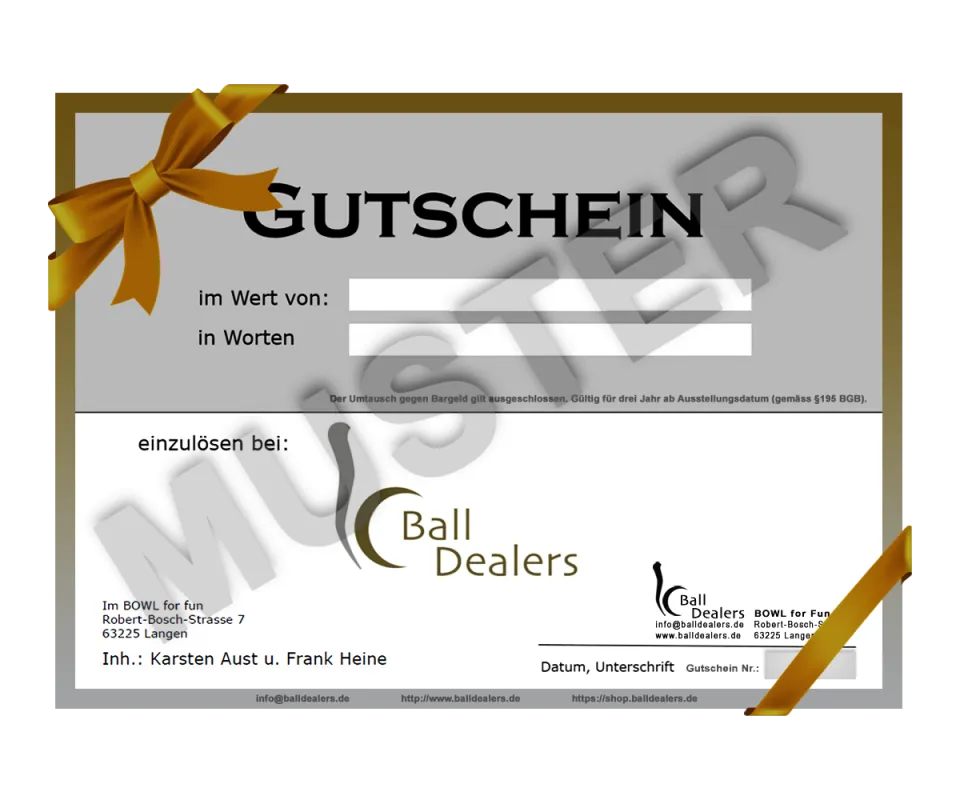 BALL DEALERS Gutschein