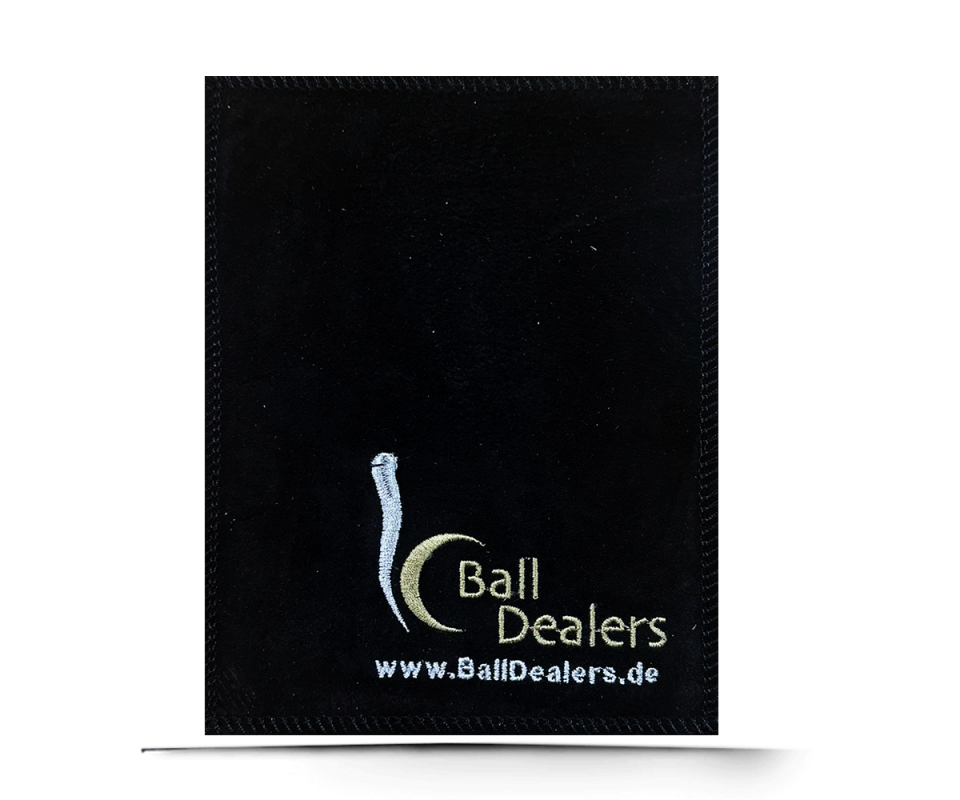 BALL DEALERS Leather Shammy PAD Rechteck Black