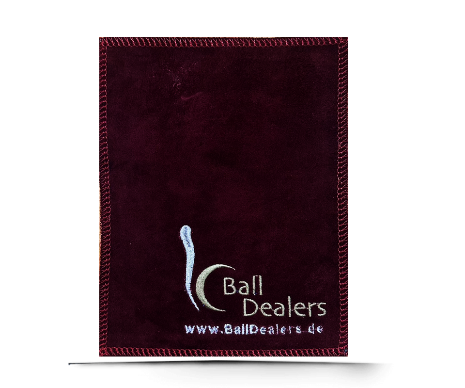 BALL DEALERS Leather Shammy PAD Rechteck Brown