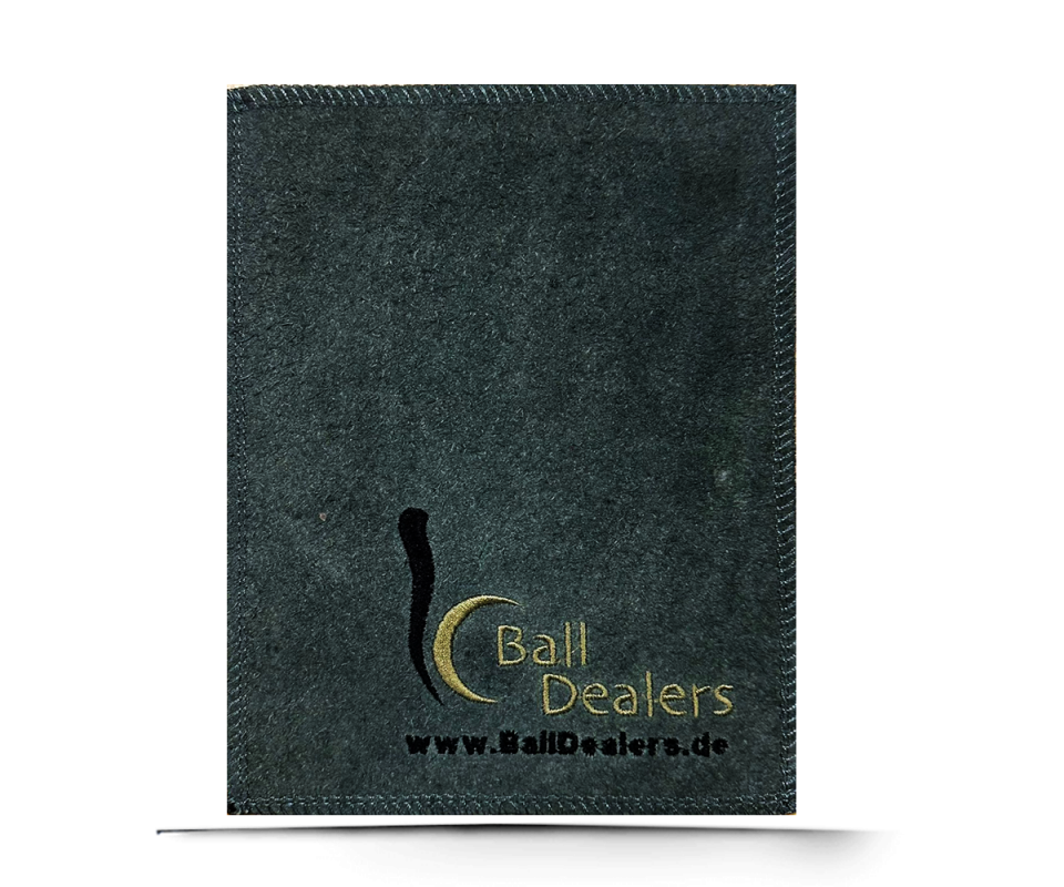 BALL DEALERS Leather Shammy PAD Rechteck Grey