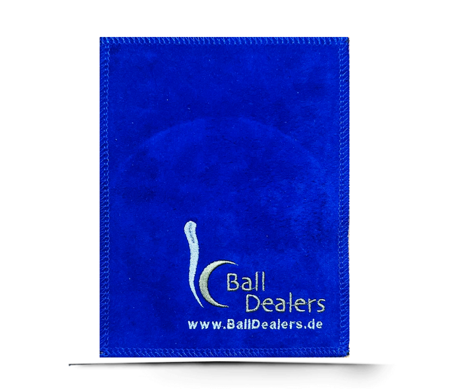 BALL DEALERS Leather Shammy PAD Rechteck Royal Blue