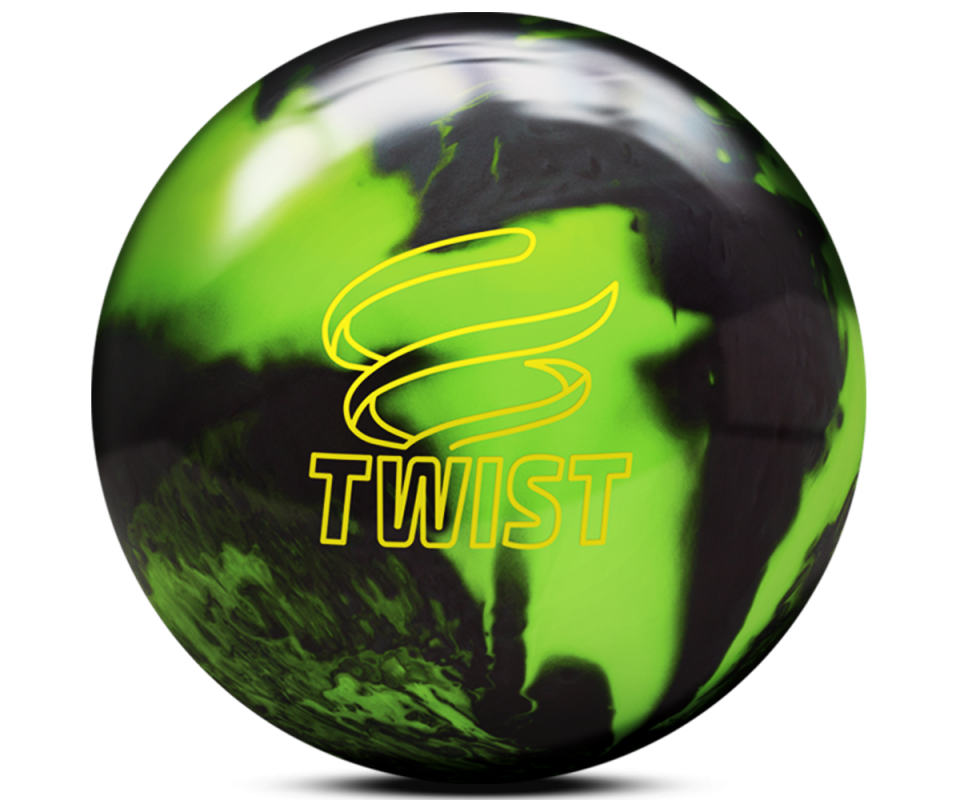 BRUNSWICK® Twist Neon Green/Black Bowling Ball BRUNSWICK® Twist Neon Green/Black Bowling Ball